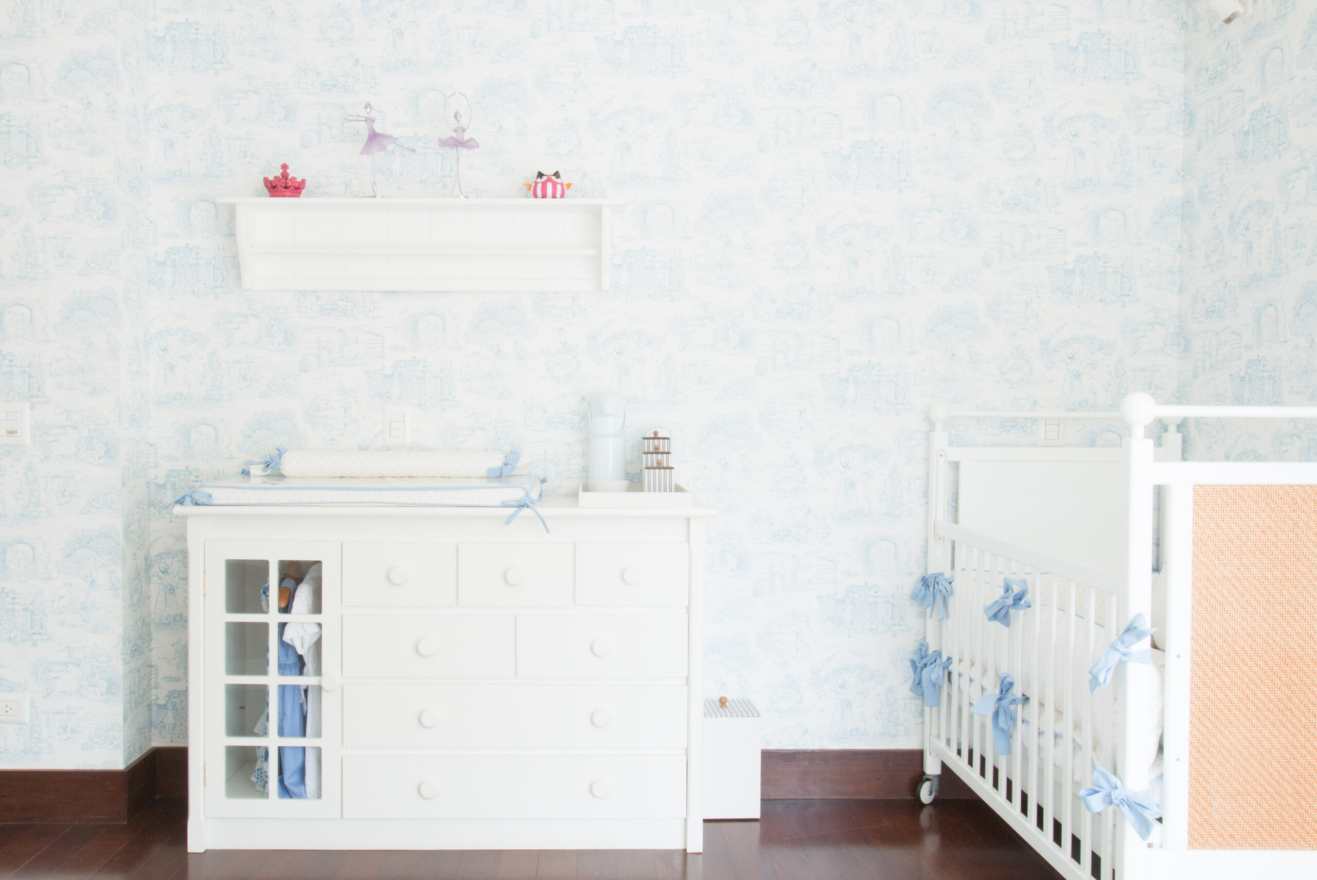 Quarto em Itu da Carolina. Objetos Hits Kids e enxoval executado pelo Layette Baby Home